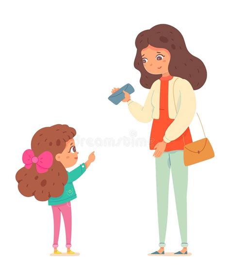 illustrazione di un bambino che chiede perdono alla madre