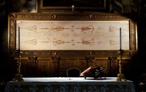 Foto della Sindone di Torino