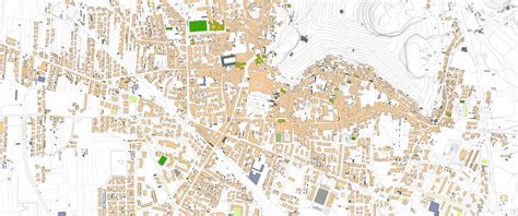 Mappa del comune di Maddaloni con evidenziazione delle principali vie