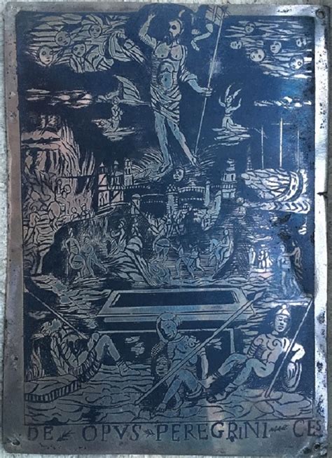 Peregrino da Cesena, Resurrezione, stampa su carta (niello print)