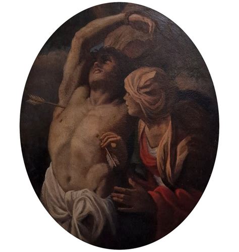 illustrazione di San Sebastiano curato da Irene