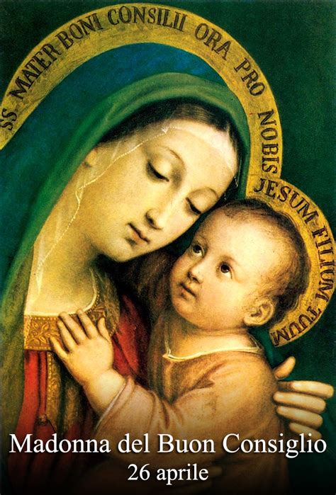 Immagine della Madonna del Buon Consiglio o di una processione durante la festa