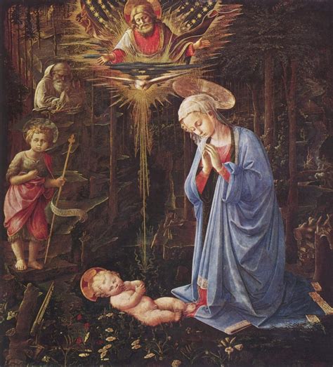 Adorazione del Bambino di San Vincenzo Ferrer, Filippo Lippi