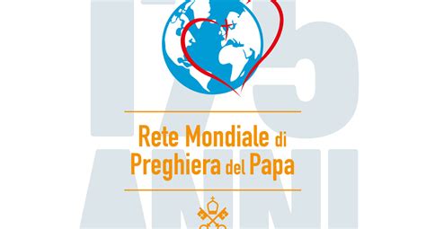 Immagine che simboleggia la Rete Mondiale di Preghiera del Papa e la preghiera universale