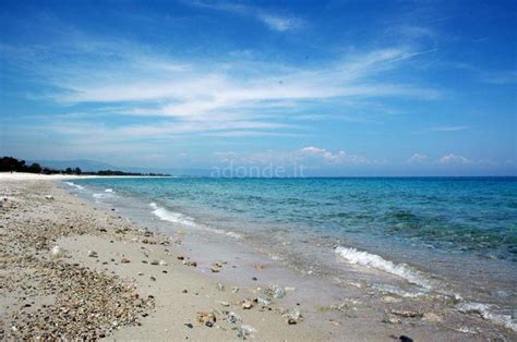 Foto panoramica delle spiagge e della costa ionica di Sant'Andrea Apostolo dello Ionio