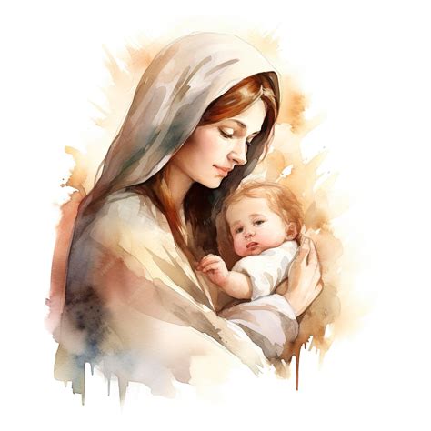 Dipinto digitale e ad olio di Ivana Bianchi che raffigura la Madre di Gesù