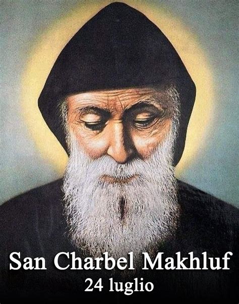 Ritratto di San Charbel Makhlouf in stile tradizionale