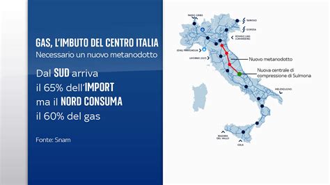 Mappa dell'area di servizio del gas in Campania