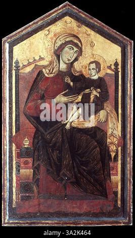Iconografia Mariana medievale che raffigura la Vergine Maria