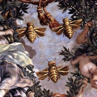 illustrazione del simbolismo delle api nell'arte sacra