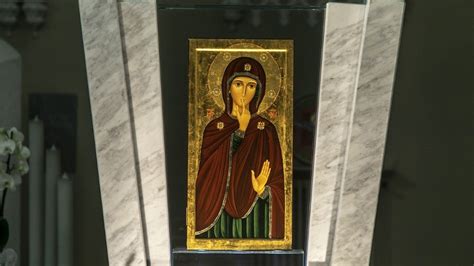 Icona della Madonna d'Ibernia conservata nel Santuario
