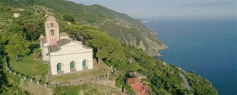 Mappa schematica dei santuari mariani in Liguria
