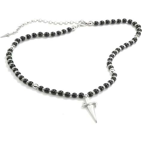 Collana Cesare Paciotti con design eccentrico e minimalista