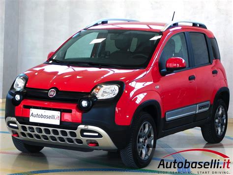 Infographic showing mileage distribution of used Fiat Panda 4x4/Cross