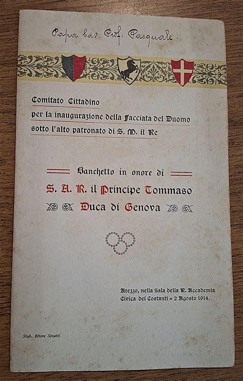 Documenti originali delle 