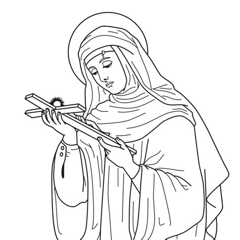 Immagine stilizzata o simbolo di Santa Rita da Cascia