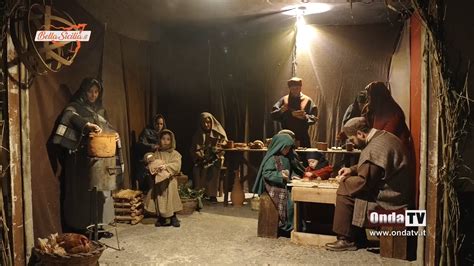 Artigiani e scene di vita del Presepe Vivente a Rotella