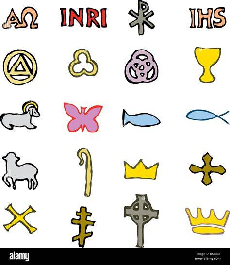 illustrazione del cammino quaresimale con simboli cristiani