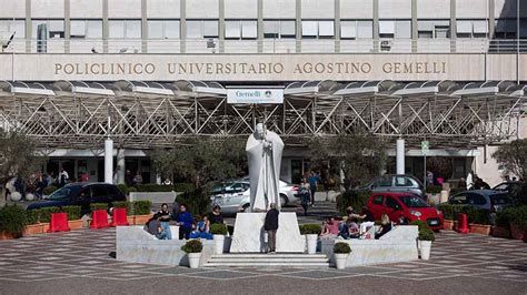 Veduta del Campus dell'Università Cattolica e del Policlinico Gemelli a Roma