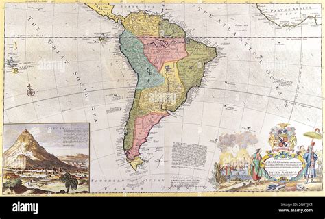 Mappa dell'America Latina con focus sulle aree di diffusione della Teologia della Liberazione