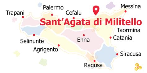 Mappa storica dei luoghi legati al culto di Sant'Agata in Sicilia e nel Mediterraneo