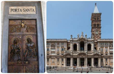 Basilica di Santa Maria Maggiore con la Porta Santa