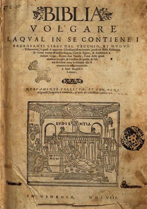 Ritratto di Nicolò Malermi o illustrazione della sua Bibbia.