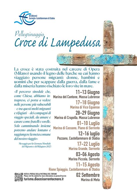 Pellegrinaggio con la Croce della Condivisione illuminata