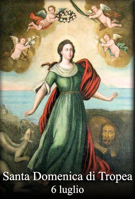 Illustrazione storica o iconografia raffigurante Santa Domenica di Tropea