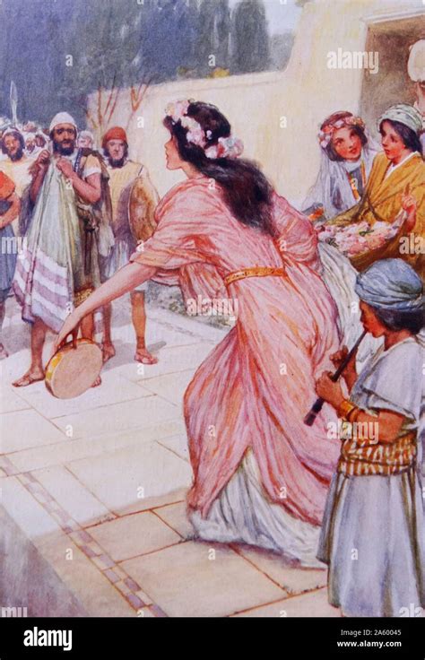 Raffigurazione di Debora come giudice di Israele