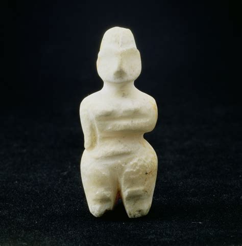 Figurina femminile in argilla dell'età del ferro, interpretata come legata al culto di Asherah