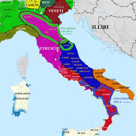 Mappa storica dell'Italia centrale nel VII-VIII secolo, evidenziando il Patrimonio di San Pietro e i domini bizantini e longobardi.