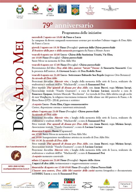 Fotografia della chiesa di Fiano dove Don Aldo Mei celebrava la messa