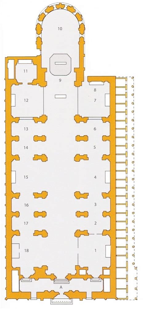 Schema che illustra la spoliazione degli altari e la rimozione delle suppellettili liturgiche all'interno di una chiesa cattolica