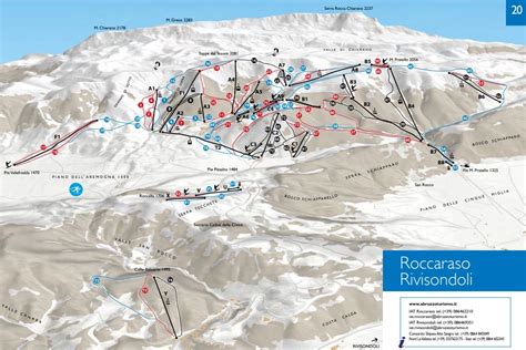 Mappa storica o veduta panoramica di Roccaraso con indicazione dei siti religiosi