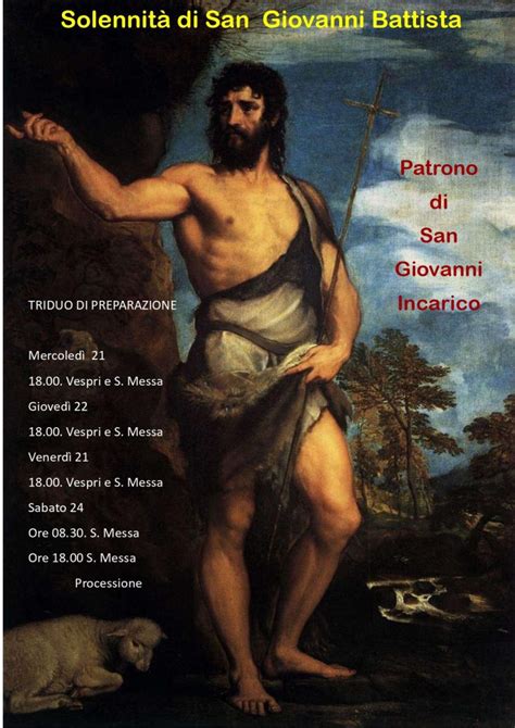 Iconografia di San Giovanni Battista (schematica)