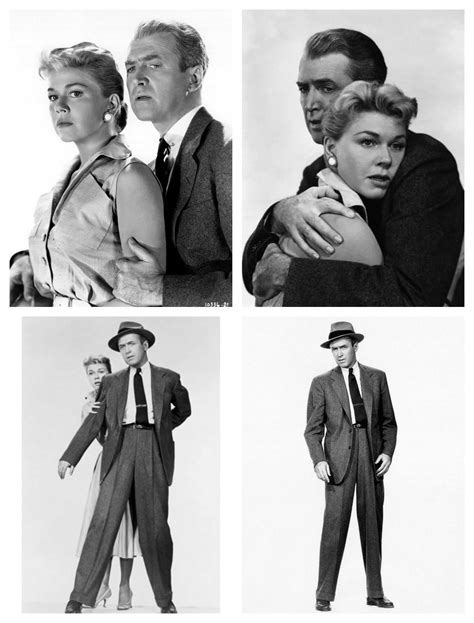 Fotogramma del film con i protagonisti James Stewart e Doris Day