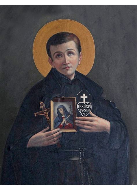 Ritratto storico di San Gabriele dell'Addolorata