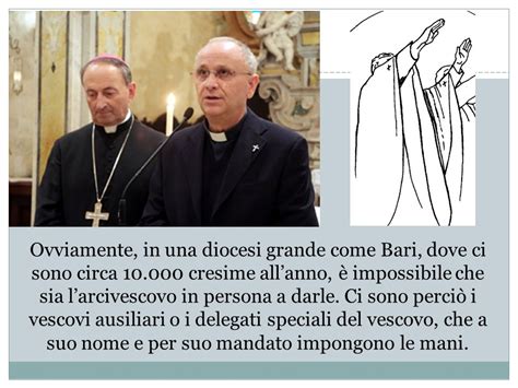 illustrazione di una scena di Cresima con il Vescovo che impone le mani sul cresimando