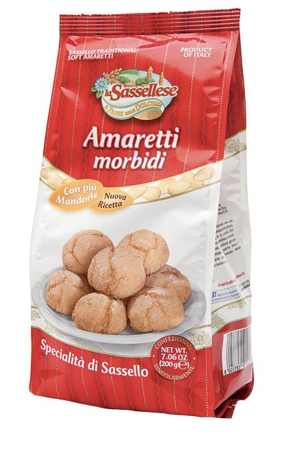 infografica sul processo di produzione degli amaretti di Sassello o ingredienti tipici