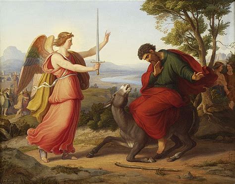 Illustrazione di Balaam che pronuncia un oracolo davanti a Balak
