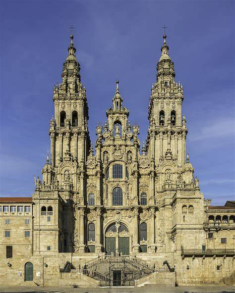 Cattedrale di Santiago de Compostela, luogo di riposo di San Giacomo