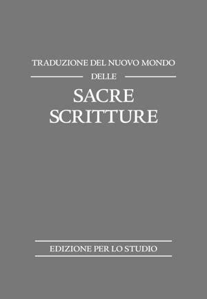 Immagine della copertina dell'edizione italiana riveduta della Traduzione del Nuovo Mondo
