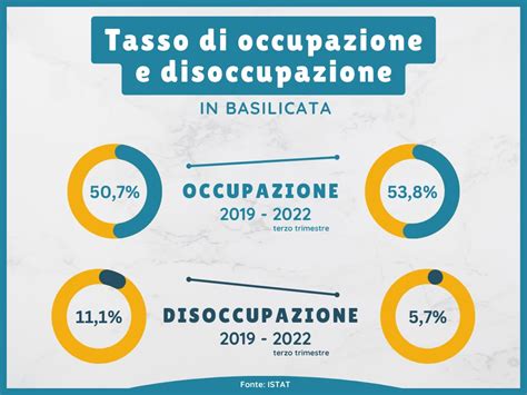 Grafico comparativo sui tassi di occupazione e successo scolastico in base al background migratorio
