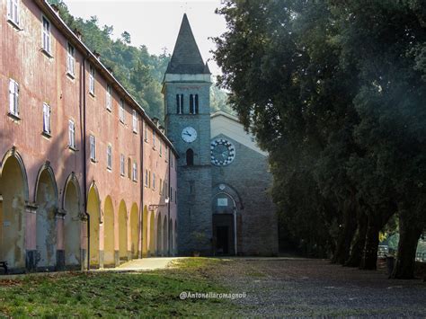 vista panoramica del Santuario di Soviore