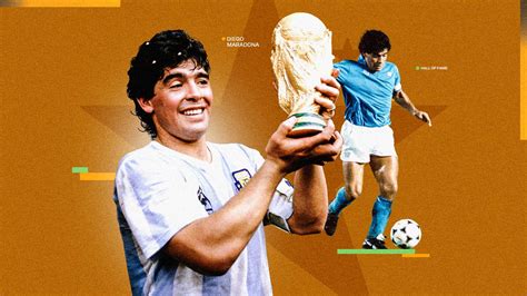 Un collage di immagini iconiche di Diego Maradona durante le sue partite più memorabili.
