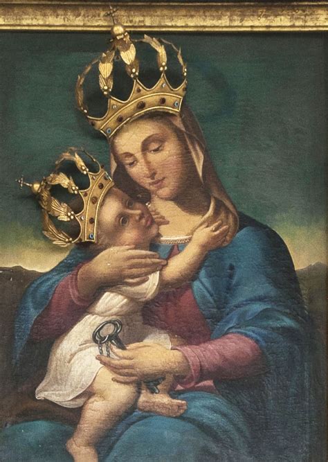Quadro della Madonna del Popolo, conservato a Caselle