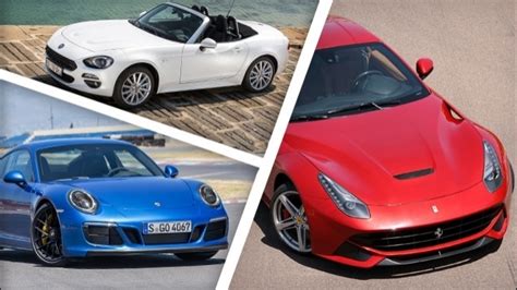 Foto di auto sportive e di lusso moderne come Ferrari, Maserati e Mercedes