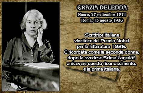 Foto storica di Grazia Deledda