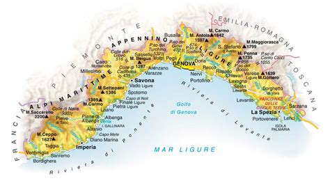 Mappa del territorio di Varese Ligure e della frazione di Buto con evidenziata la posizione dell'eremo